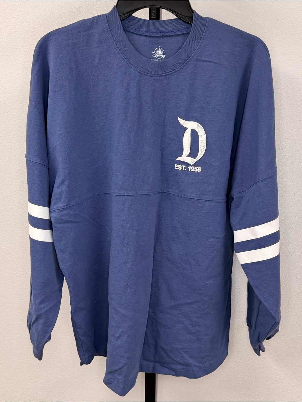 Disneyland Resort Spirit Jersey Blue Long-Sleeve Size Medium